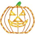 Impact Innovations IG Design Prelit Pumpkin Halloween Decor 85503